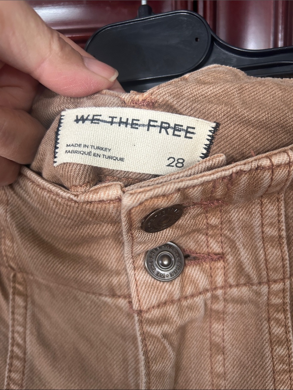 FREE PEOPLE x We The Free Extreme Measures Barrel Shorts size 28 - Picture 7 of 9